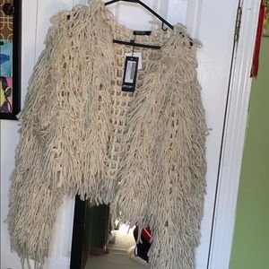 Shaggy Cardigan